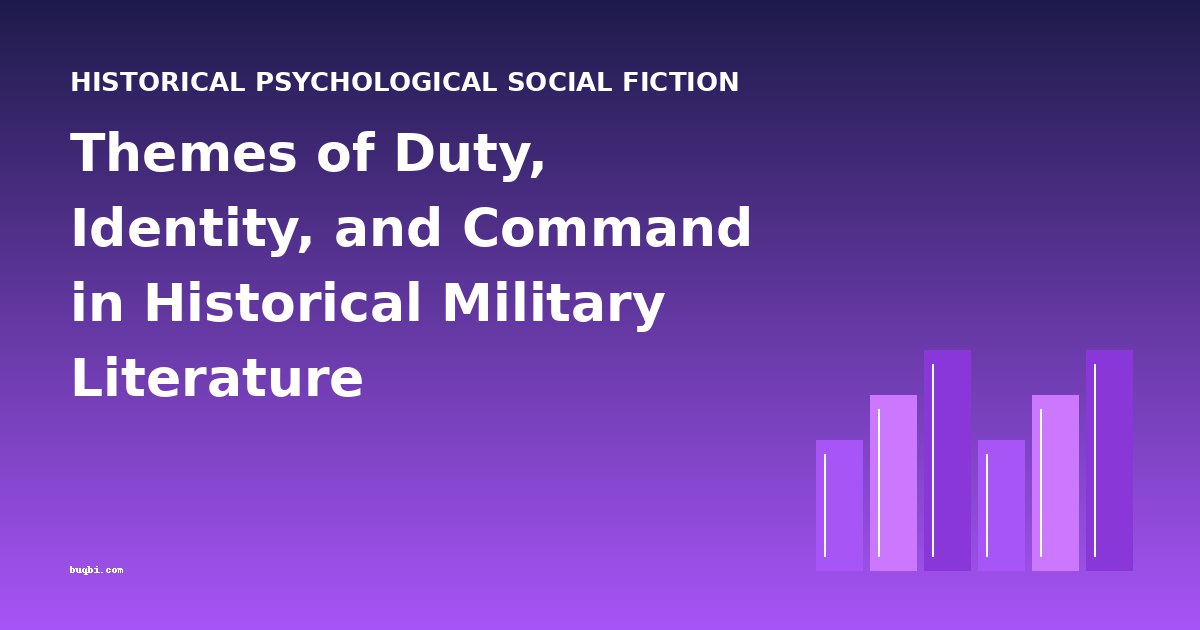 Themes of Duty, Identity, and Command in Historical Military Literature